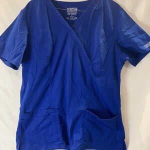 Cherokee Blue Wrap Short Sleeve Tee